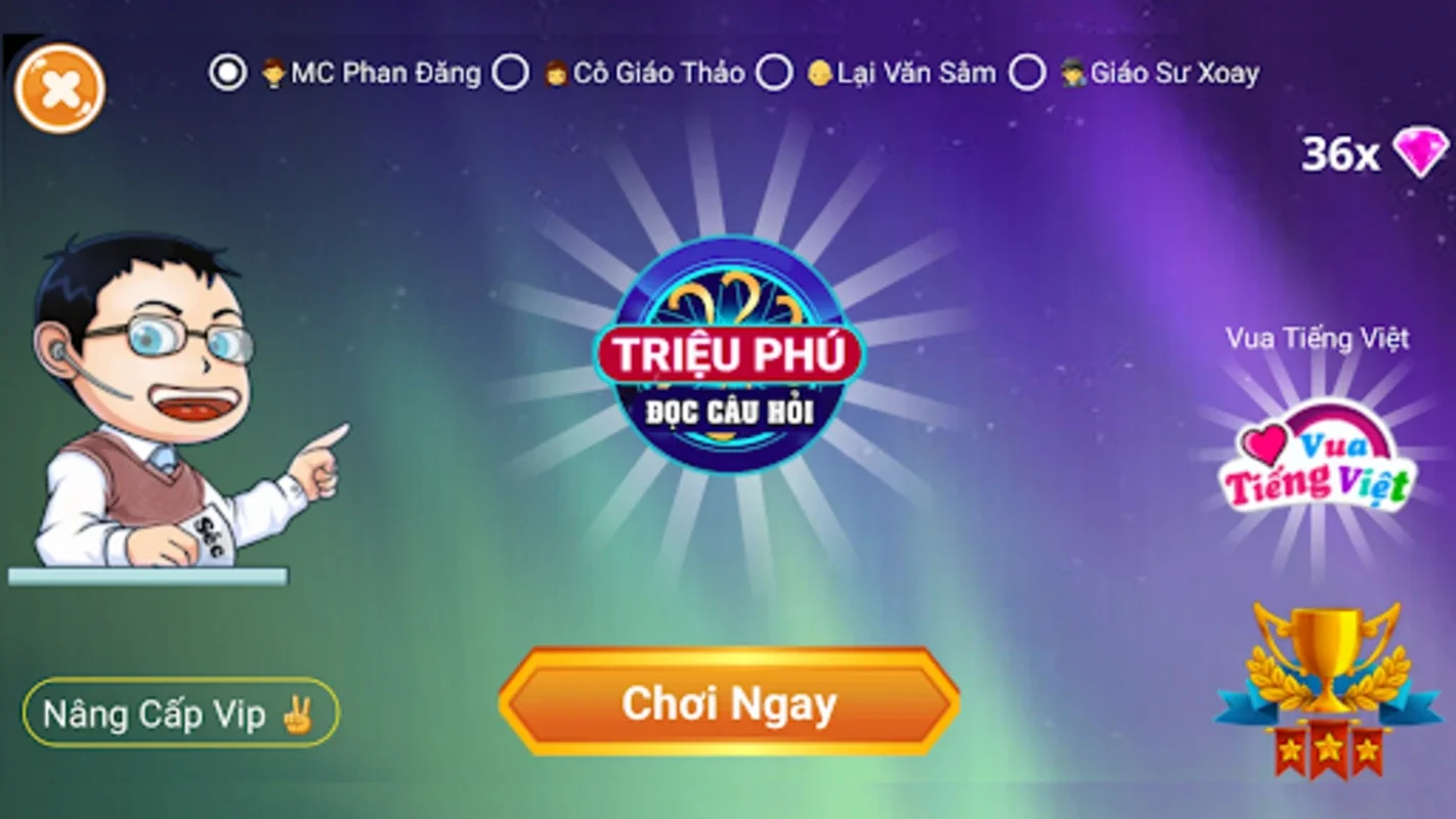 Triệu Phú Là Ai : Giáo Sư Xoay for Android - No Downloading Needed