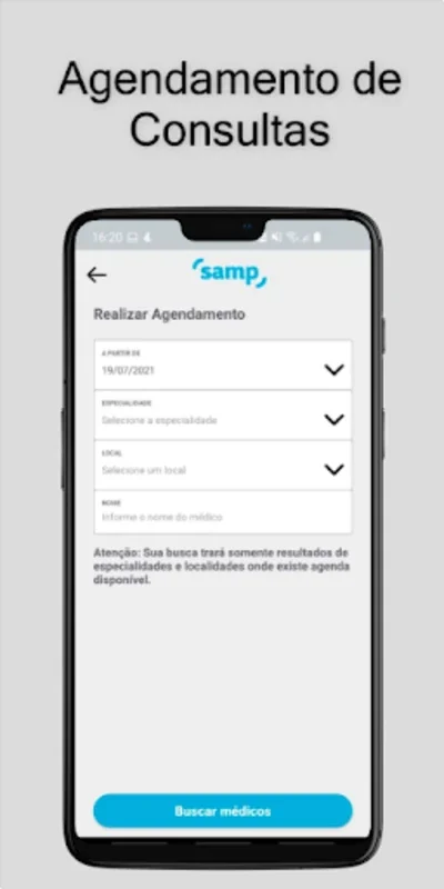 Samp App for Android - Streamline Healthcare Scheduling