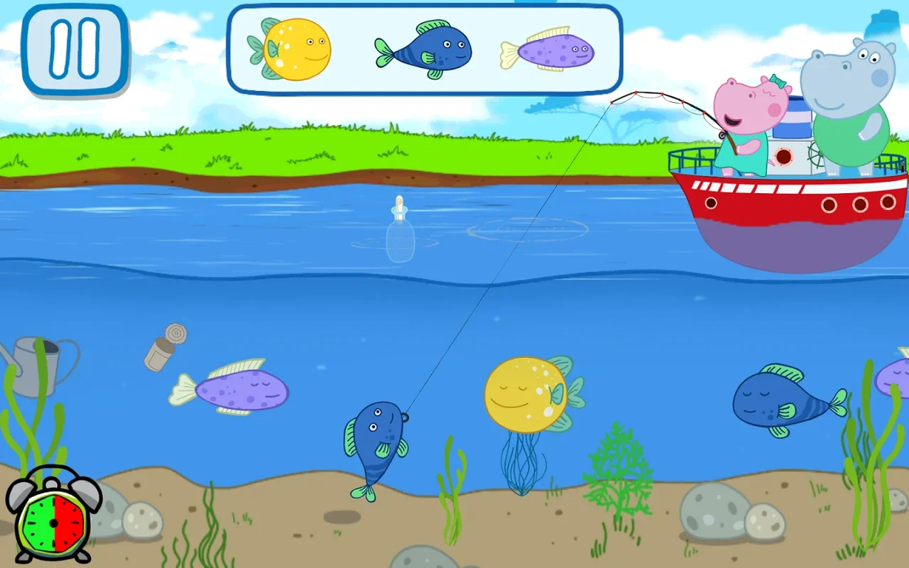 Hippo Fishing for Android: A Kid - Friendly Adventure