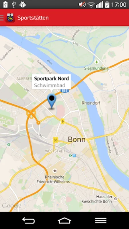 SSF Bonn 05 e.V. for Android - Stay Updated with Sports