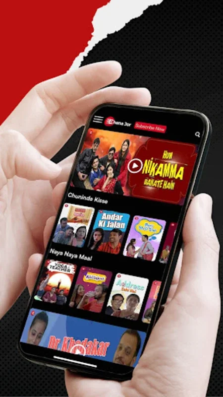 Chana Jor for Android - Enjoy HD Comedy Streaming