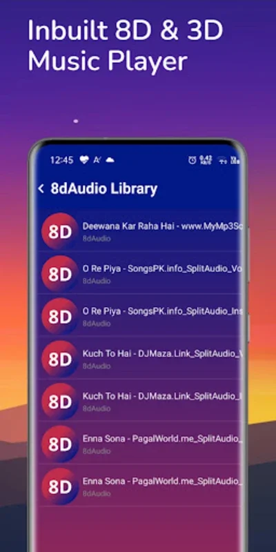 8D Audio Converter & 8D Music for Android - No Download Required