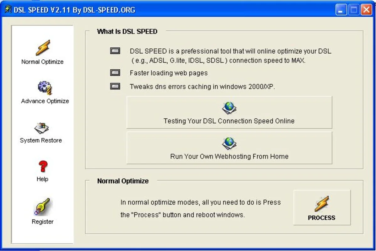 DSL Speed for Windows - Optimize Your Internet Connection