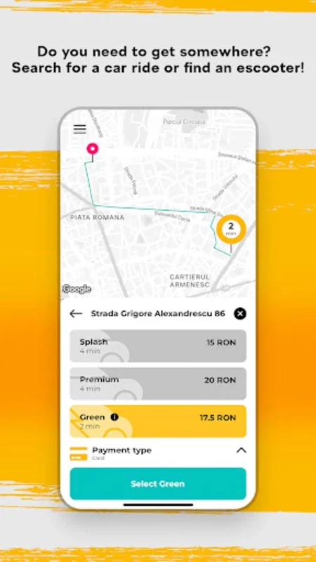 Splash - Smart Rides for Android: Swift Urban Mobility