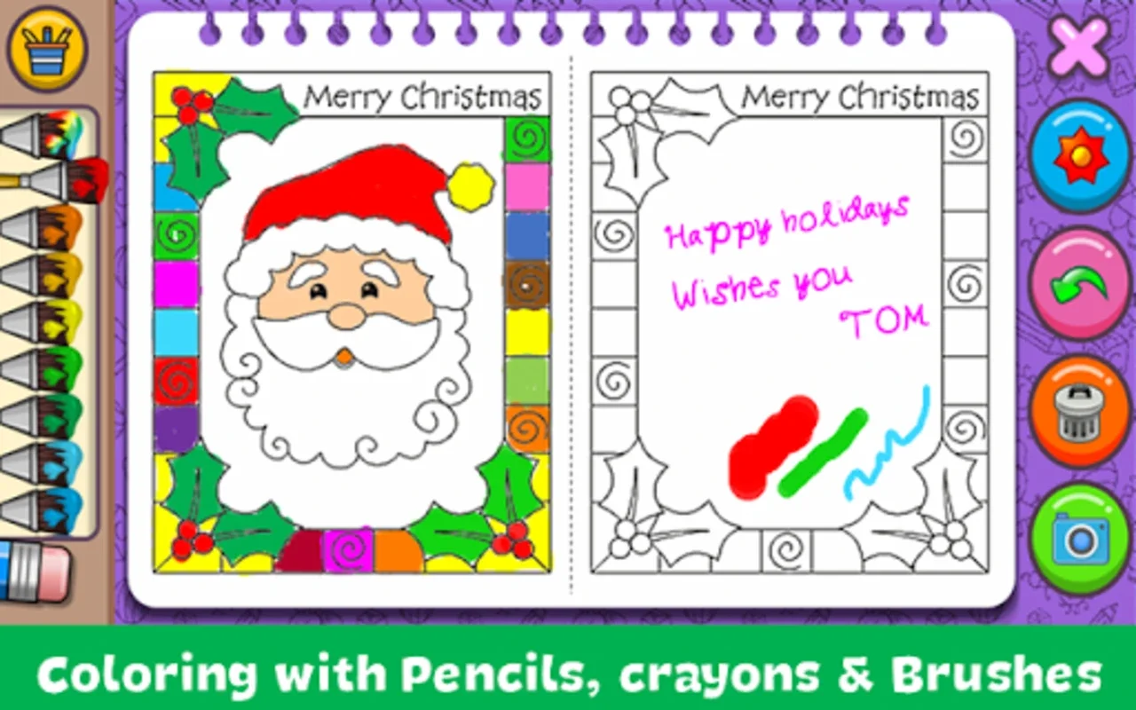 Christmas Coloring Book for Android - Download the APK from AppHuts