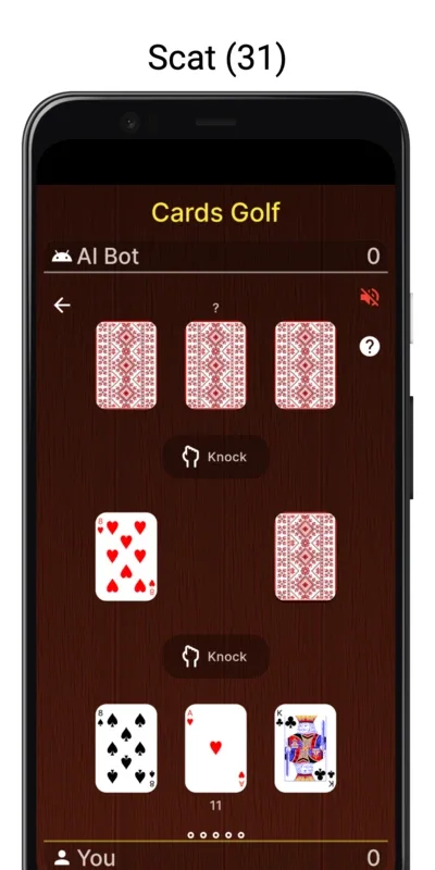 Cards Golf for Android - Play and Have Fun
