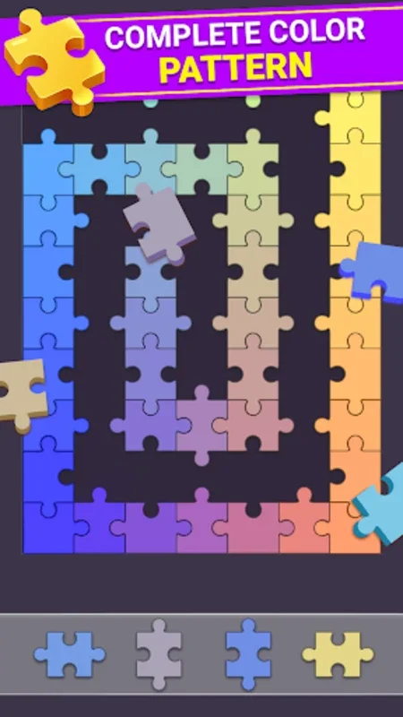 Gradient Jigsaw Puzzle for Android: Engaging Color-Matching Game