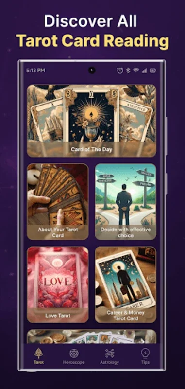 Tarot Card Reading for Android - Navigate Life with Accurate Insights