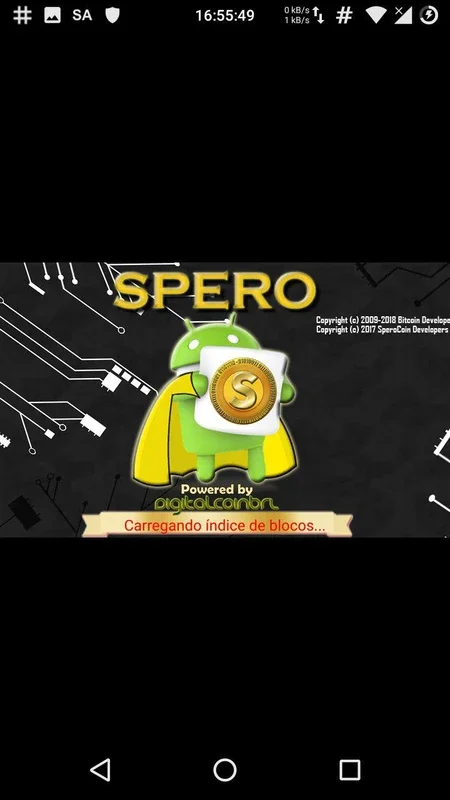 QT SperoCoin for Android - Official App for SperoCoin Mining