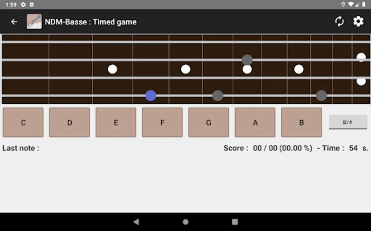 NDM - Bass (Read music) for Android: Interactive Learning