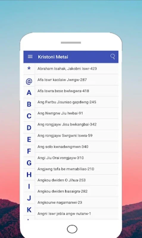 Kristoni Boro Metai for Android - Unique App Experience