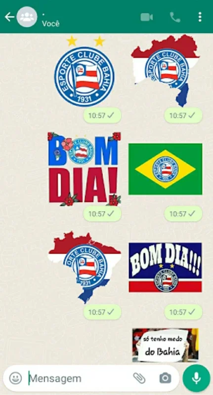 Figurinhas do Bahia for Android - A Fan's Digital Tribute