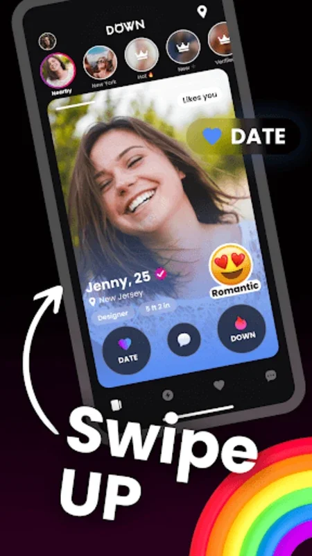 DOWN Dating App: Date Near Me for Android - Honest Connections