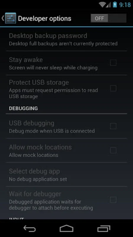 Developer options for Android - Access essential settings with ease