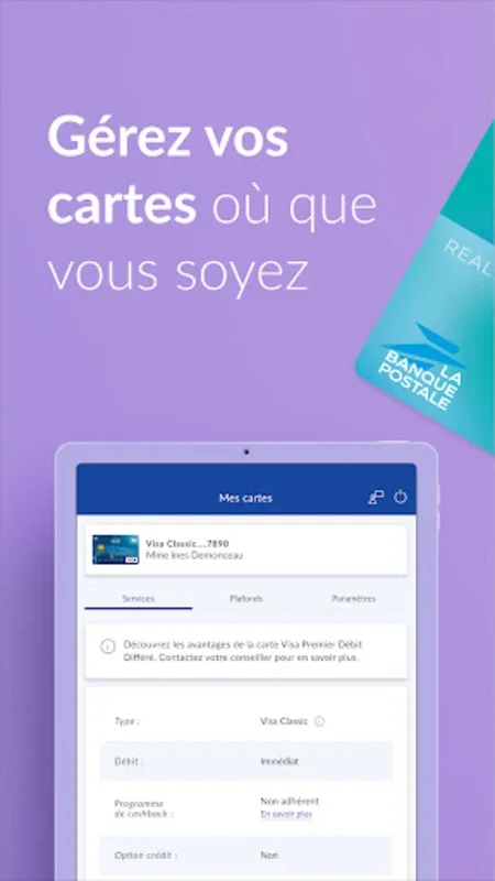 La Banque Postale Android App - Manage Finances On-the-Go