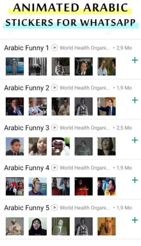 Animated Arabic WastickerApp for Android - Enhance Chats