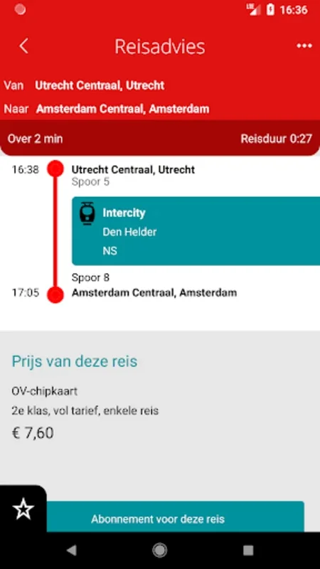 Arriva for Android - Navigate Netherlands with Real-time Public Transport