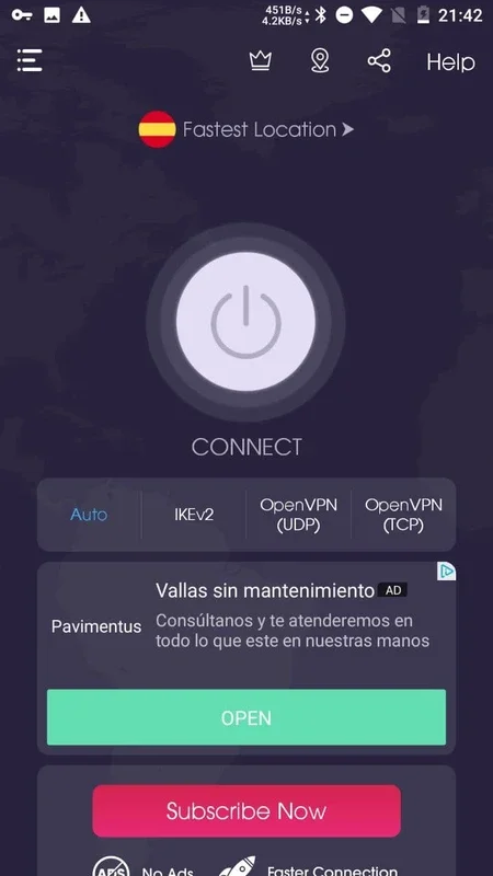 VPN Super for Android - Global Server Access