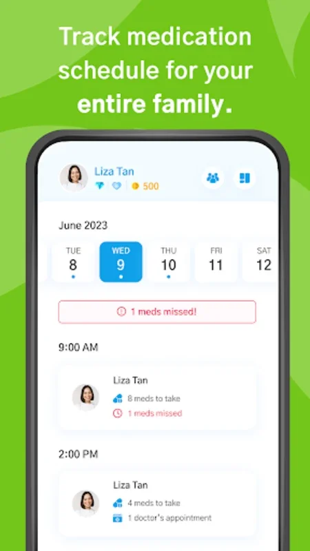 Meds & Pill Reminder: CareAide for Android - Comprehensive Health App