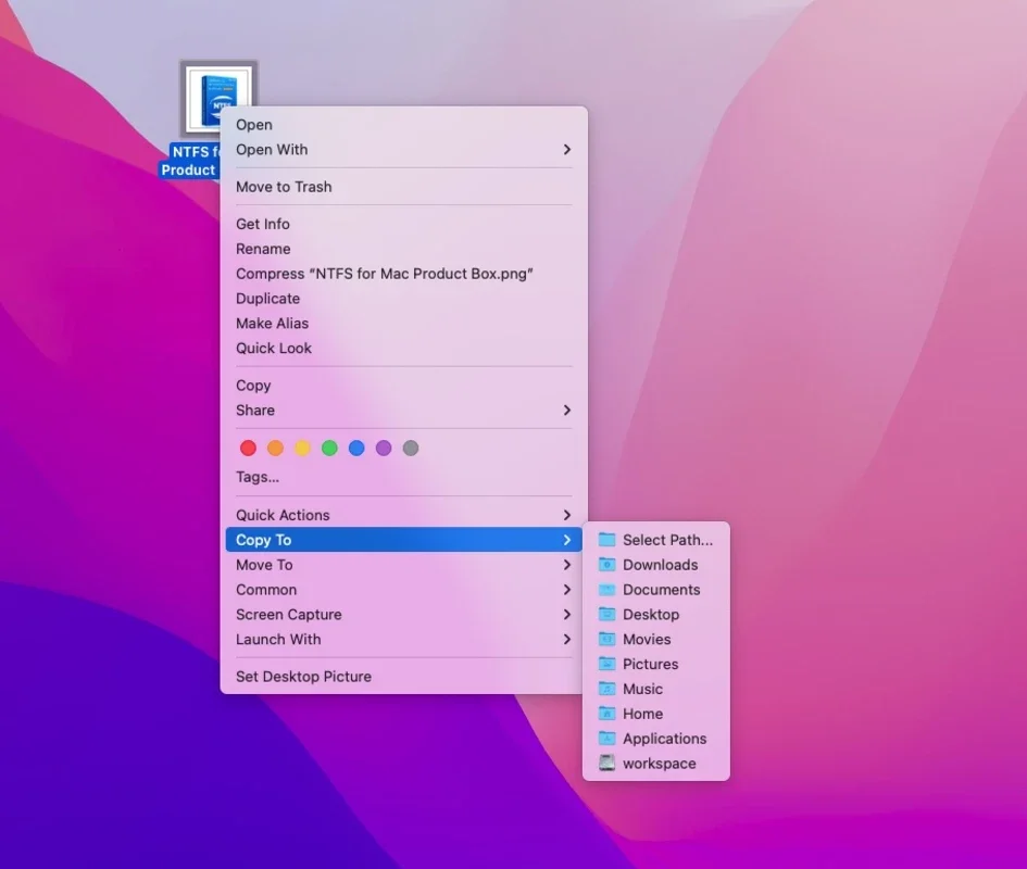 iBoysoft MagicMenu for Mac - Customize Right-Click Menu