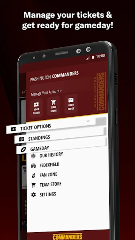 Redskins for Android - Stay Connected with the Washington Commanders