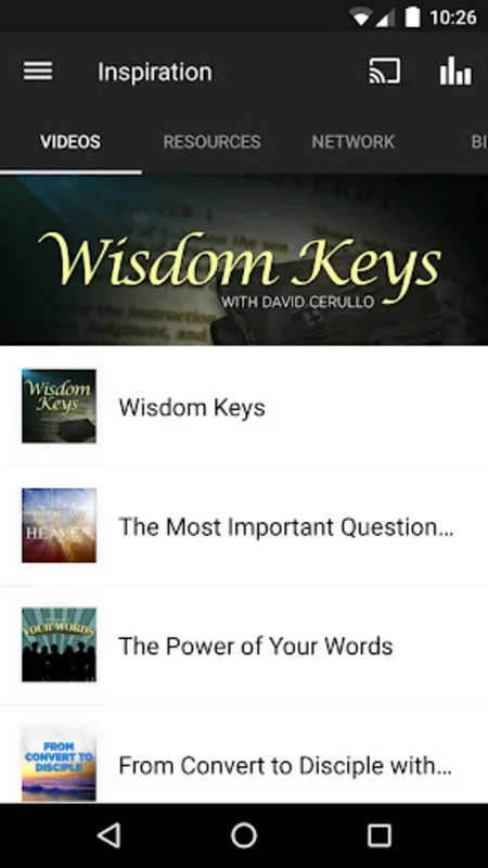 Inspiration for Android - Spiritual Resources at Your Fingertips