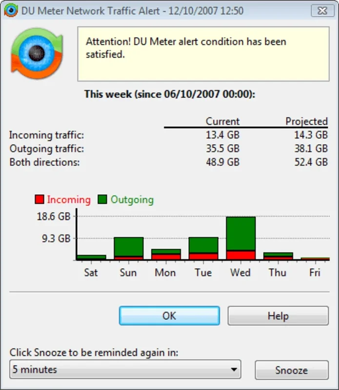 DU Meter for Windows - Monitor Your Online Traffic