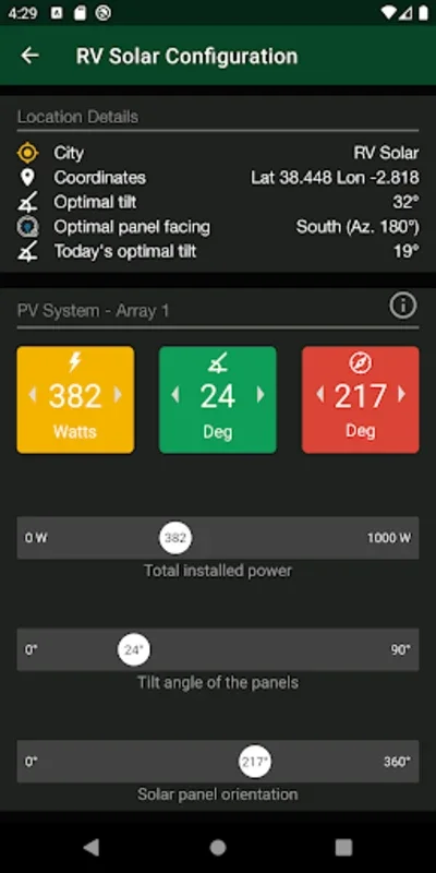 PV Forecast for Android - Optimize Solar Energy Usage