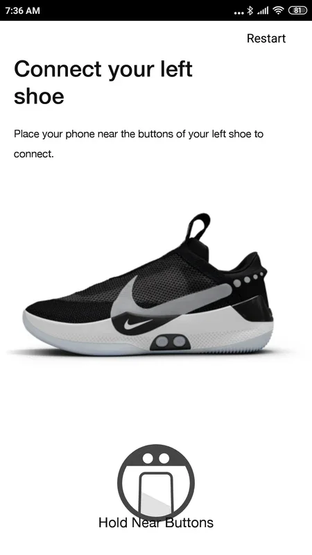 Nike Adapt for Android - Customize Your Fit on Your Shoes