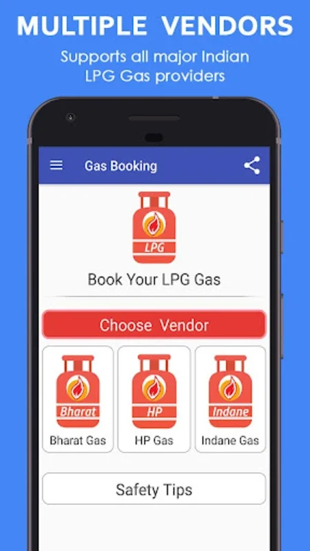 Gas Booking App for Android: Simplify LPG Bookings