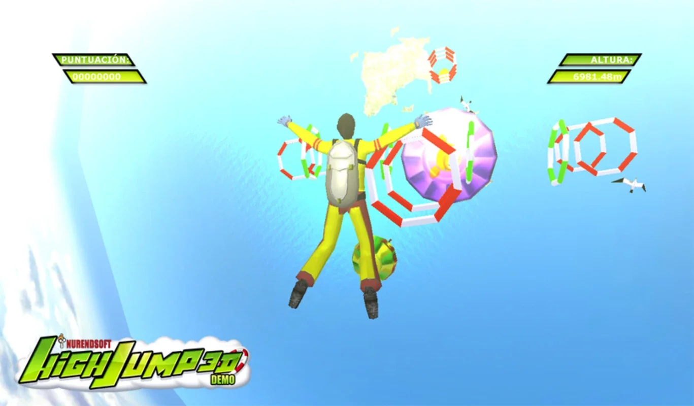 High Jump 3D - Demo for Windows: Unique Free - Fall Sports Game