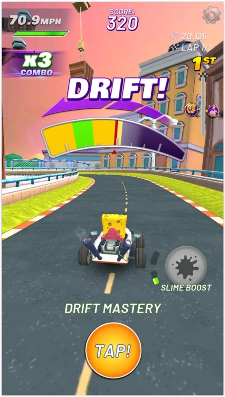 Nickelodeon Kart Racers on Android - No Download Needed