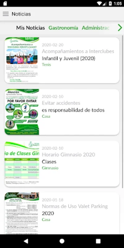 Club Guaymaral for Android - Seamless Club Reservations