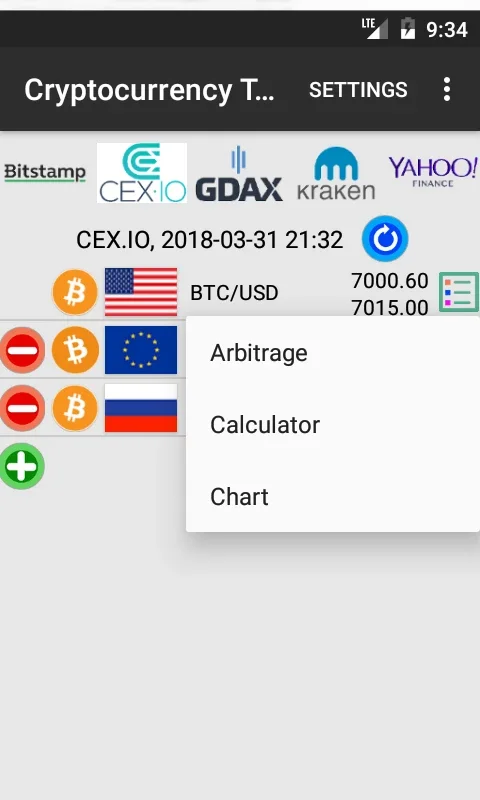 Cryptocurrency Table for Android: Track Crypto Trends