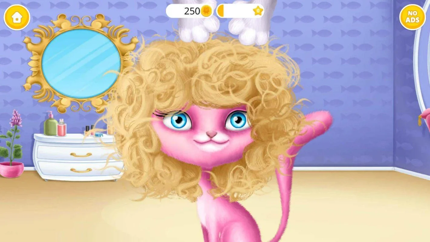 Cat Hair Salon Birthday Party on Android: Groom Kittens for a Party