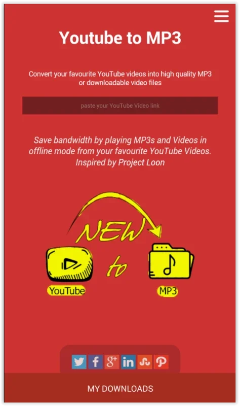 YoutubeMp3 for Android: Convert YouTube Content