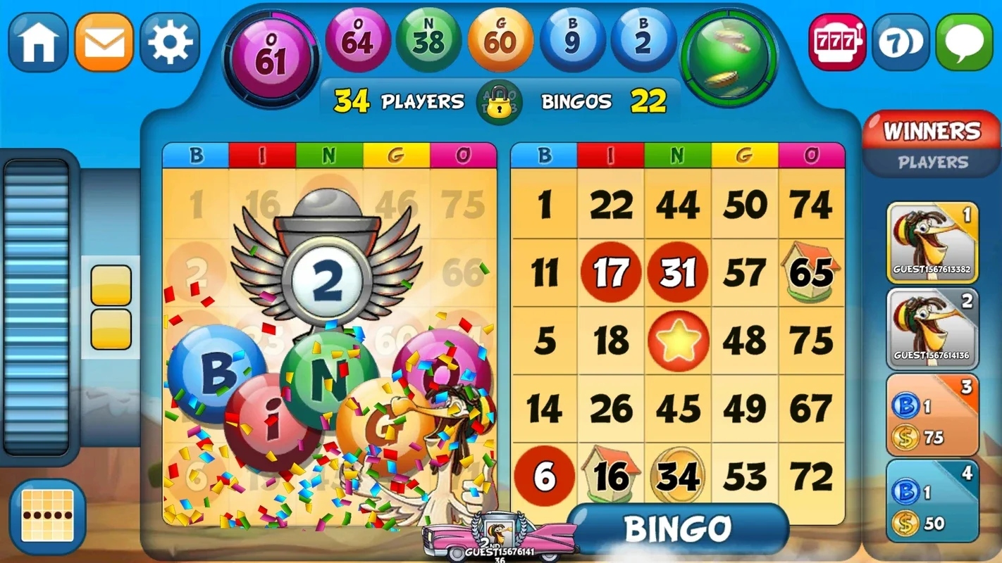 Bingo Drive for Android - Play the Bingo Game on Your Phone