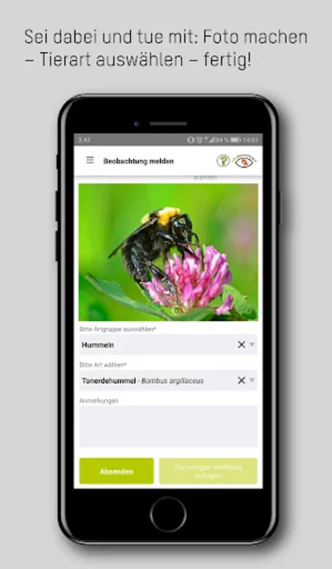 naturbeobachtung.at for Android - Record & Share Biodiversity