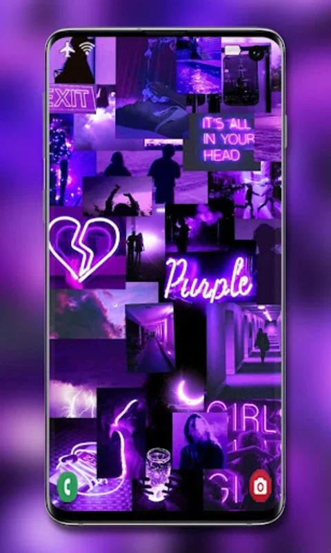 Purple Wallpaper for Android - Customize with HD Themes