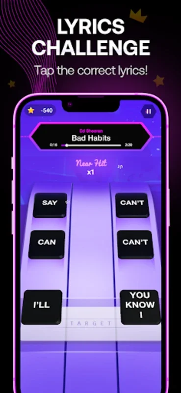 Lyrics Star for Android - Engaging Rhythm Game