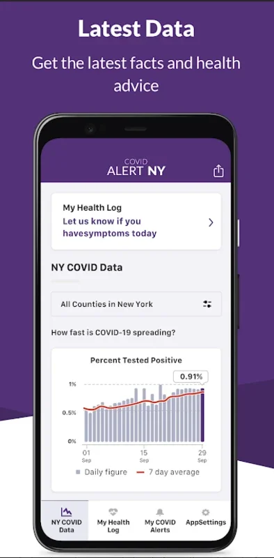 COVID Alert NY for Android: Stay Informed