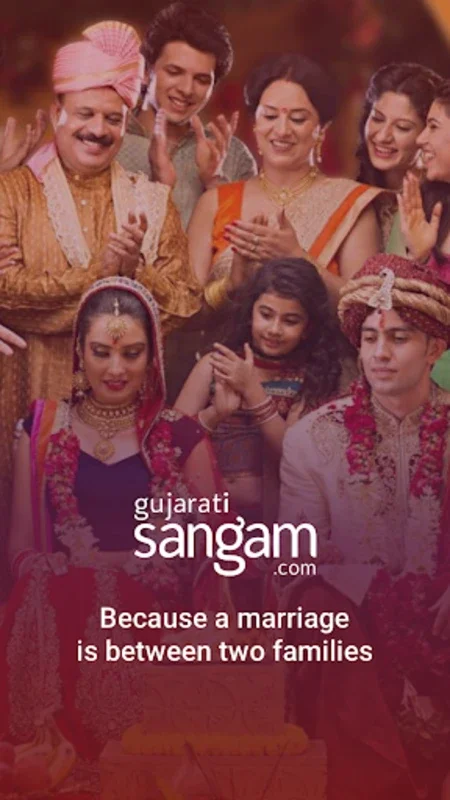 Gujarati Matrimony by Sangam for Android - A Secure Matrimonial Platform