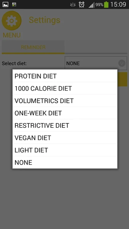 Diet for Android - Personalized Weight Loss Plans