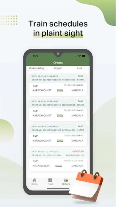 RABTA for Android - Pakistan Railways Online Ticketing