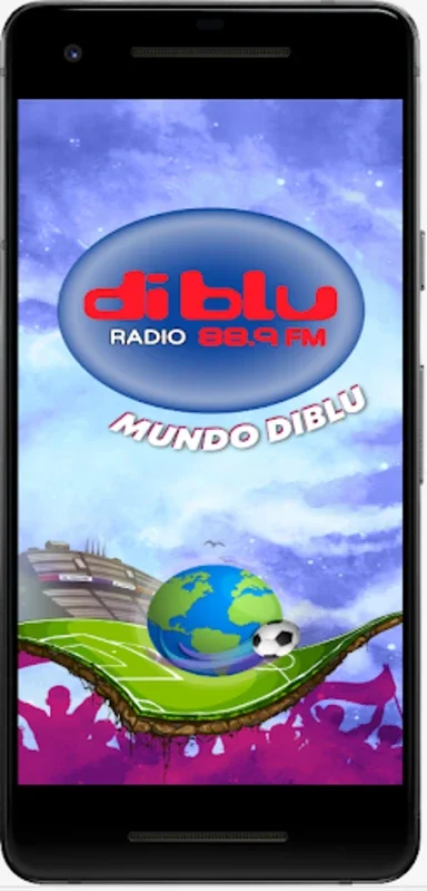 Diblu FM for Android - Stream HD Ecuadorian Soccer Live