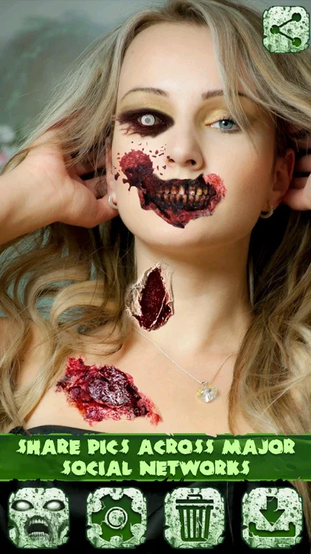 Zombie Photo Maker Booth for Android - Transform Photos