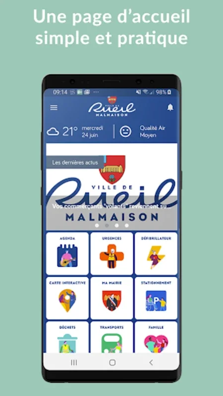 Vivre à Rueil for Android: Comprehensive City Services