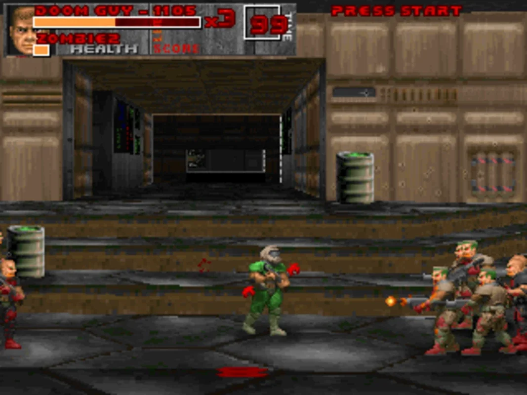 Doom Ultra - Violence for Windows: A New Beat 'em Up Experience