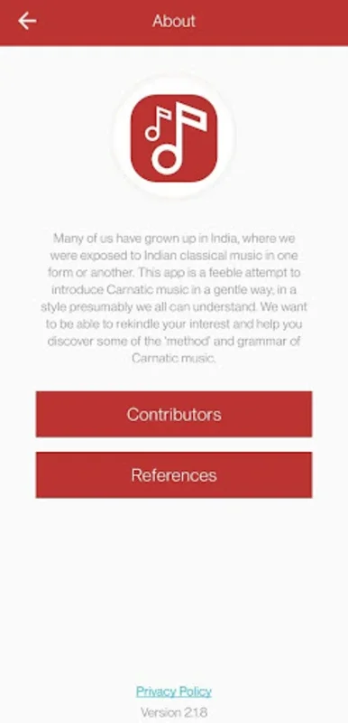 Carnatic Music for Android - Immerse in Indian Classical