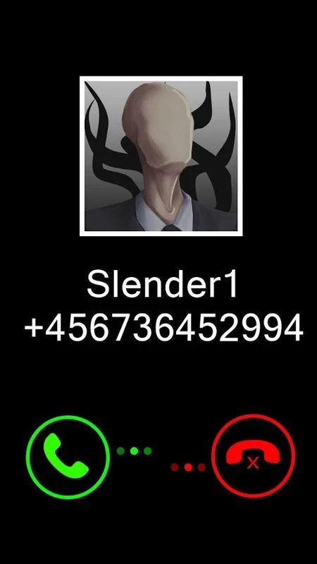 Fake Call Slender Joke for Android - Spooky Entertainment